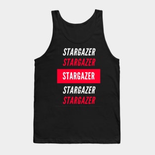 Simple Stargazer Design Tank Top